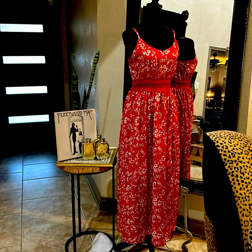 Pretty floral print dress